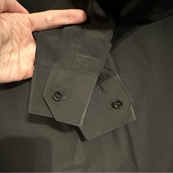 Saint Laurent Silk Button front Shirt in Black FR 34 - Picture 5 of 11